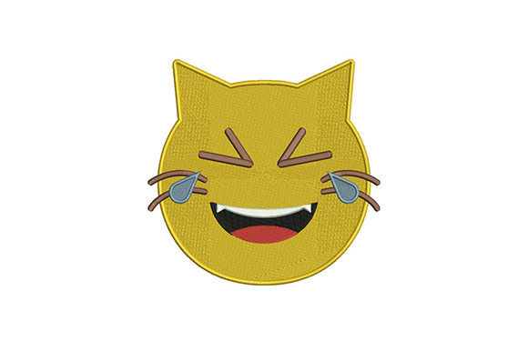 Cat Face Emoji Embroidery Design Review