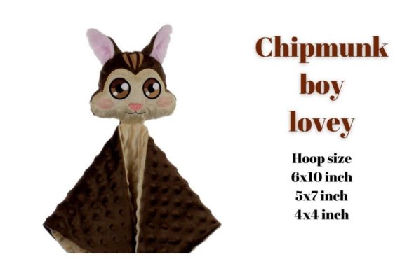 Chipmunk Boy Lovey