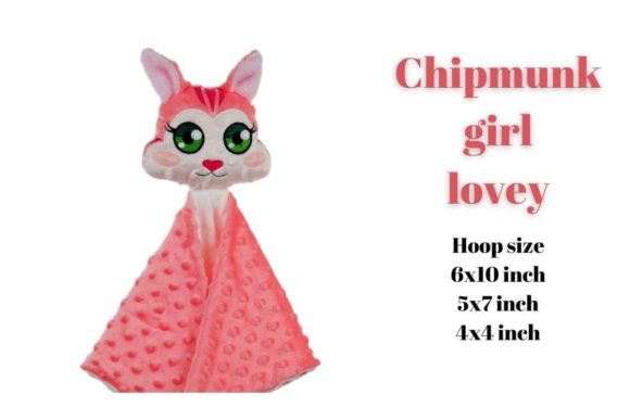 Chipmunk Girl Lovey