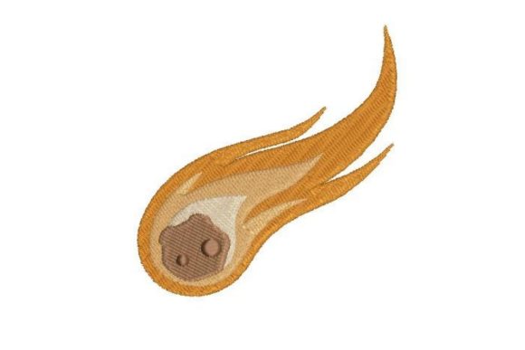 Comet: A Stellar Seasonal Embroidery Design