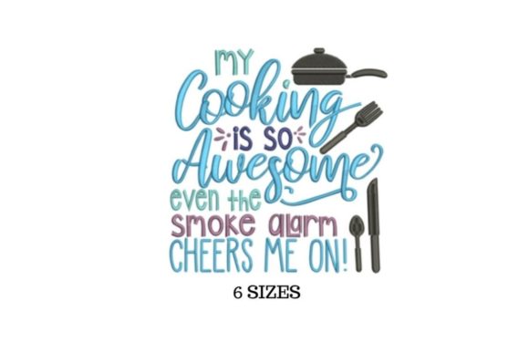 Cooking: A Charming Embroidery Design for Meaningful Gifts