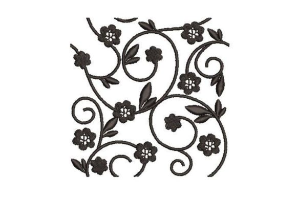 Flower Vine: A Craft Fair-Ready Embroidery Design