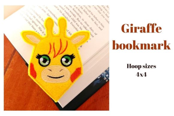 Giraffe Corner Bookmark