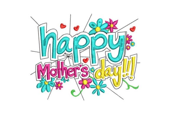 Happy Mothers Day Two Sizes