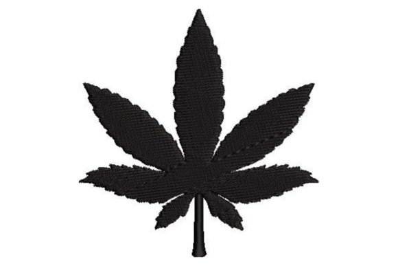 Hippie Marijuana Leaf Embroidery Review