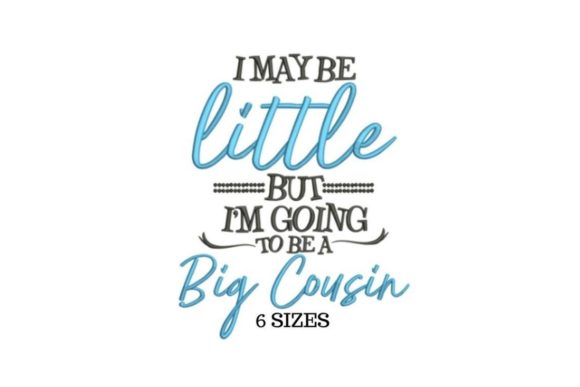 Little Cousin: A Charming Embroidery Design for Meaningful Gifting