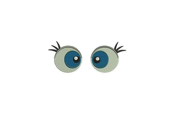 Looking Eyes Emoji: A Playful, Versatile Embroidery Staple