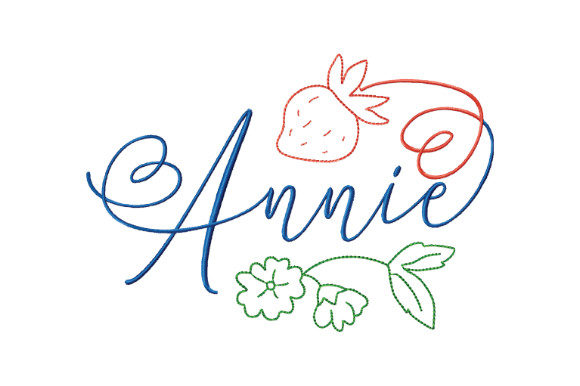 Name Annie and Strawberry
