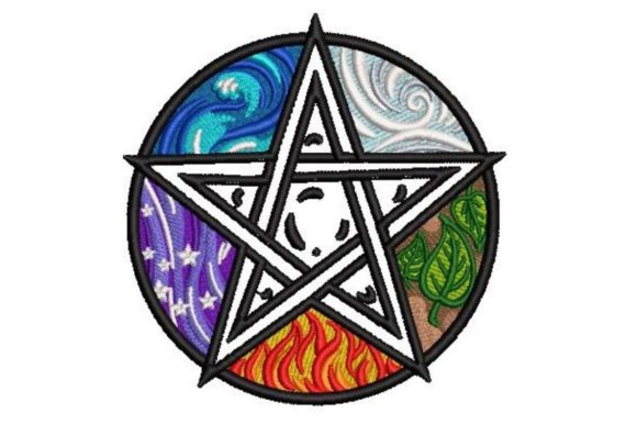 Pagan Pentagram Embroidery Review