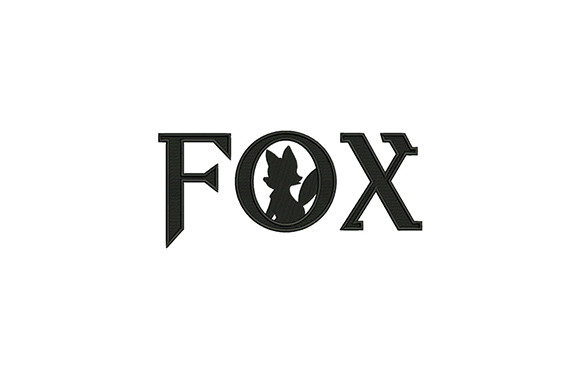 Silhouette Fox Design: A Thoughtful Embroidery Choice
